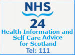 NHS24 Health Information and Self Care Advice for Scotland Tel:111